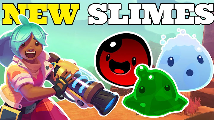 Slime Rancher but I added WAY too many NEW SLIMES