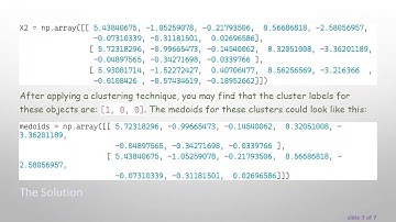 How to Calculate Euclidean Distance Between Vectors with Cluster Medoids in Python