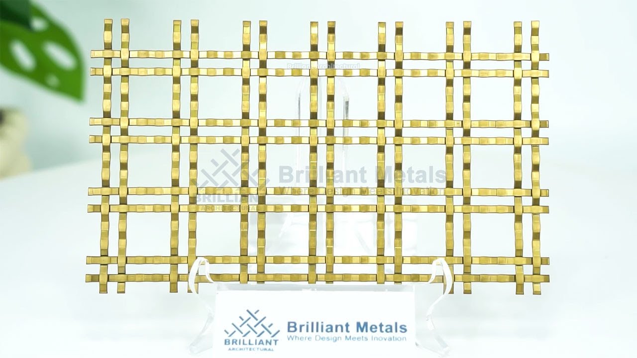 Huygens-3417 Architectural Decorative Brass Grilles for Cabinet Doors ...