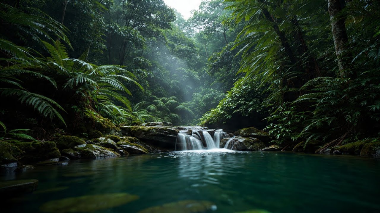 LIVE • Calm River ASMR for ADHD Focus Steady Water Sounds for Study, Work & Calm