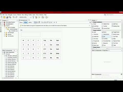 Basic Java Calculator in Netbeans IDE