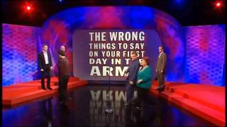 Mock The Week Series 2 episode 1 ll  Wrong Things To Say On Your First Day In The Army