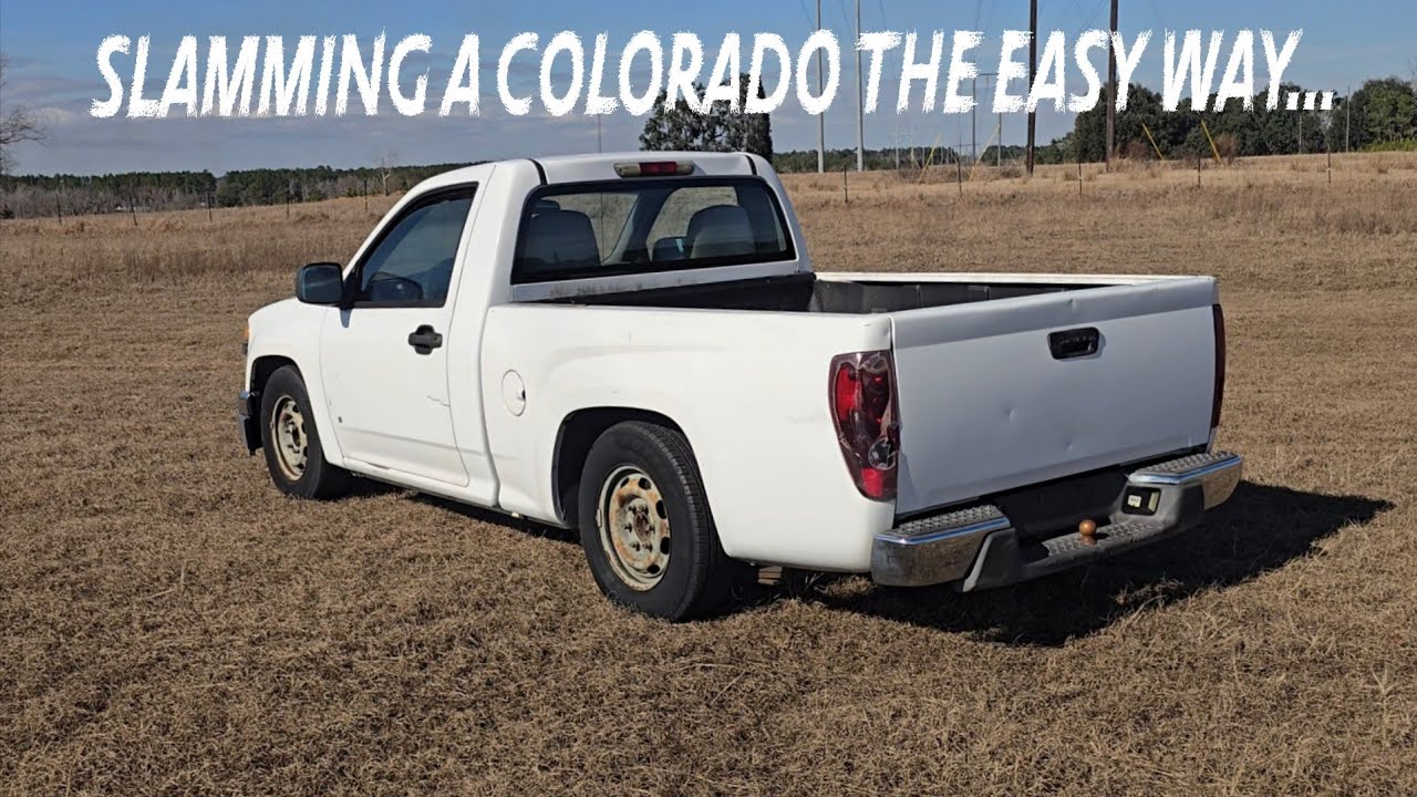 How-To Lower a 1st Gen 2004-2012 Chevy Colorado.