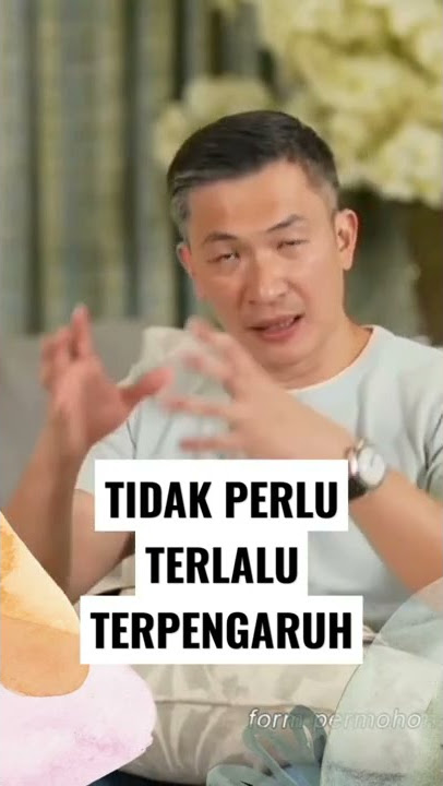 TIDAK PERLU TERPENGARUH. Ps. Philip Mantofa.