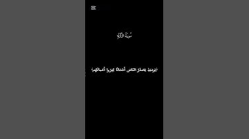 سورة الزلزلة #اكسبلور #ترند #لايك #المصحف #راحة_نفسية #قرآن #قران_كريم #محمد_اللحيدان