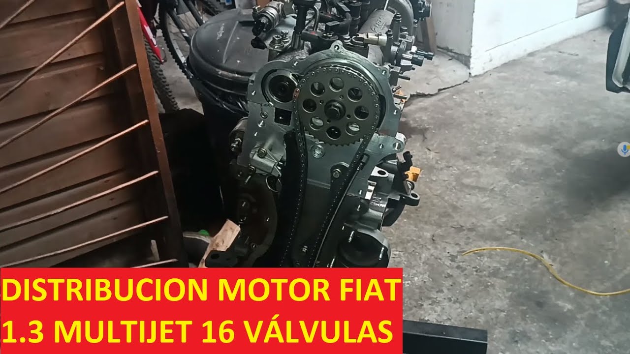 ARMADO DISTRIBUCION FIAT 1.3 MULTIJET MOTOR TURBO DIESEL 16 Válvulas 1. ...