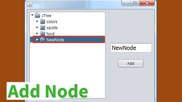 Java - How To Add Node To JTree From JTextField In Java NetBeans [ with source code ]