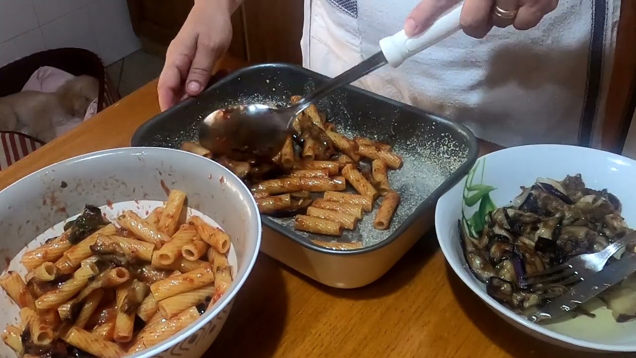 PASTA 'NCACIATA alla  Siciliana- palermitana-