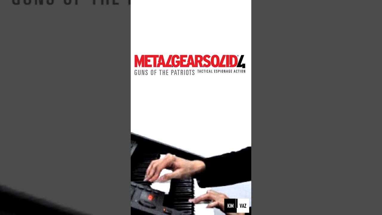 Metal Gear Solid 4 Theme | Electone Organ Soundtrack Cover