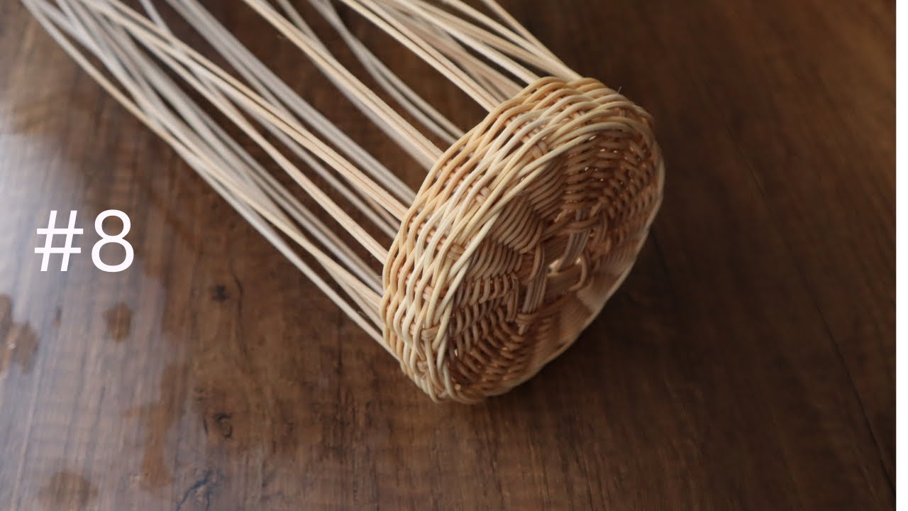 8.Ders - Rattan Sepet Tabanını Yükseltmek-Temelden Orta Seviyeye Öğrenme Serisi-Rattan Sepet Dersi