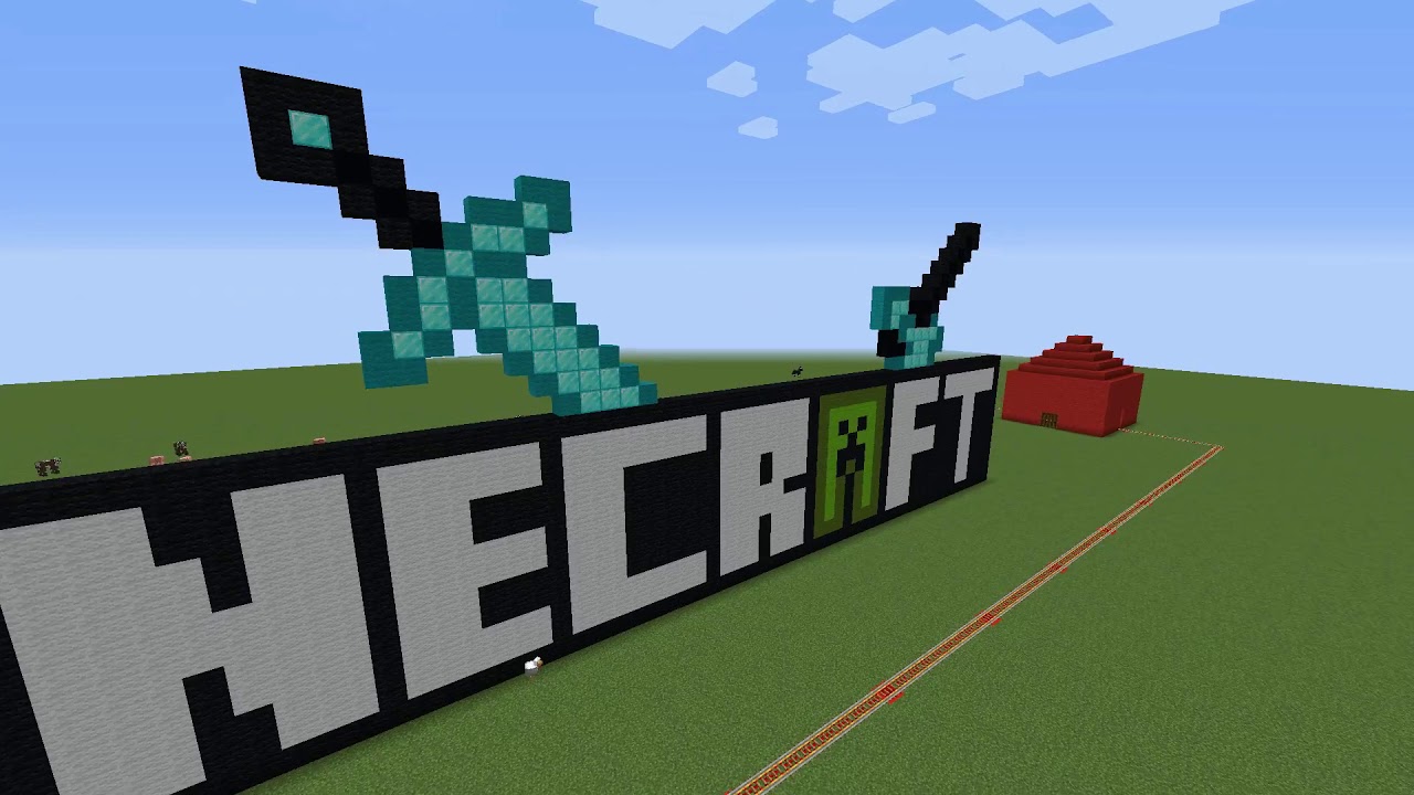Statue Minecraft Youtube , How to Build a Dragon Slayer Statue In ...