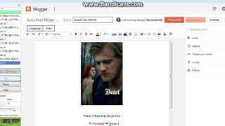 Auto Posting Blogger With Imacros