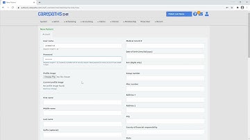 Adding New Patients Tutorial