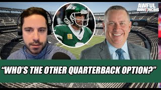 Jets PXP Bob Wischusen is for Aaron Rodgers coming back as a 'means to an end' for the future