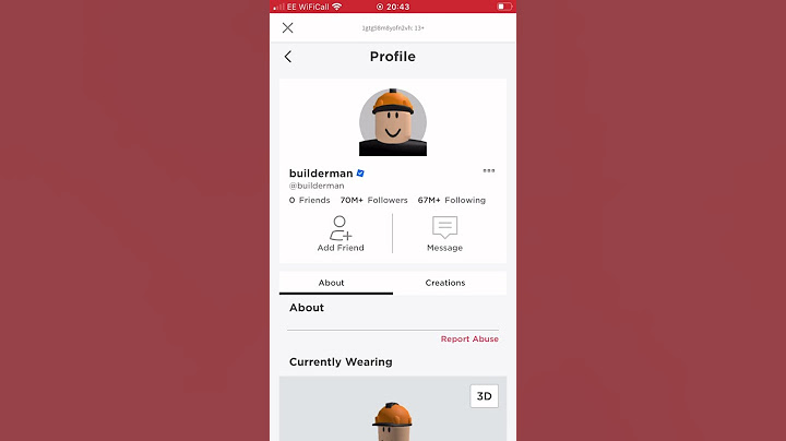 Why is builder man following my second account? #viral #idk #roblox #builderman #follow ￼#account