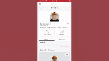 Why is builder man following my second account? #viral #idk #roblox #builderman #follow ￼#account