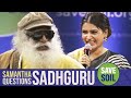 Samantha In Conversation With Sadhguru | Samantha Questions Sadhguru | Save Soil | Manastars