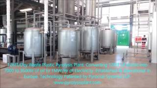 Plastic to Oil Pyrolysis Plant 2