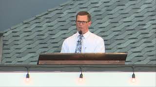 Bro. Justin Cooper preaching 'Take Advantage of the Troubled Water' on June 13, 2021
