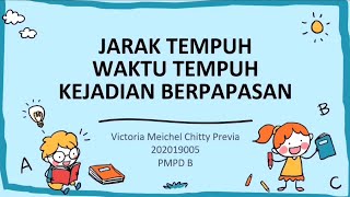 Matematika SD-Jarak tempuh, Waktu tempuh, Kejadian Berpapasan