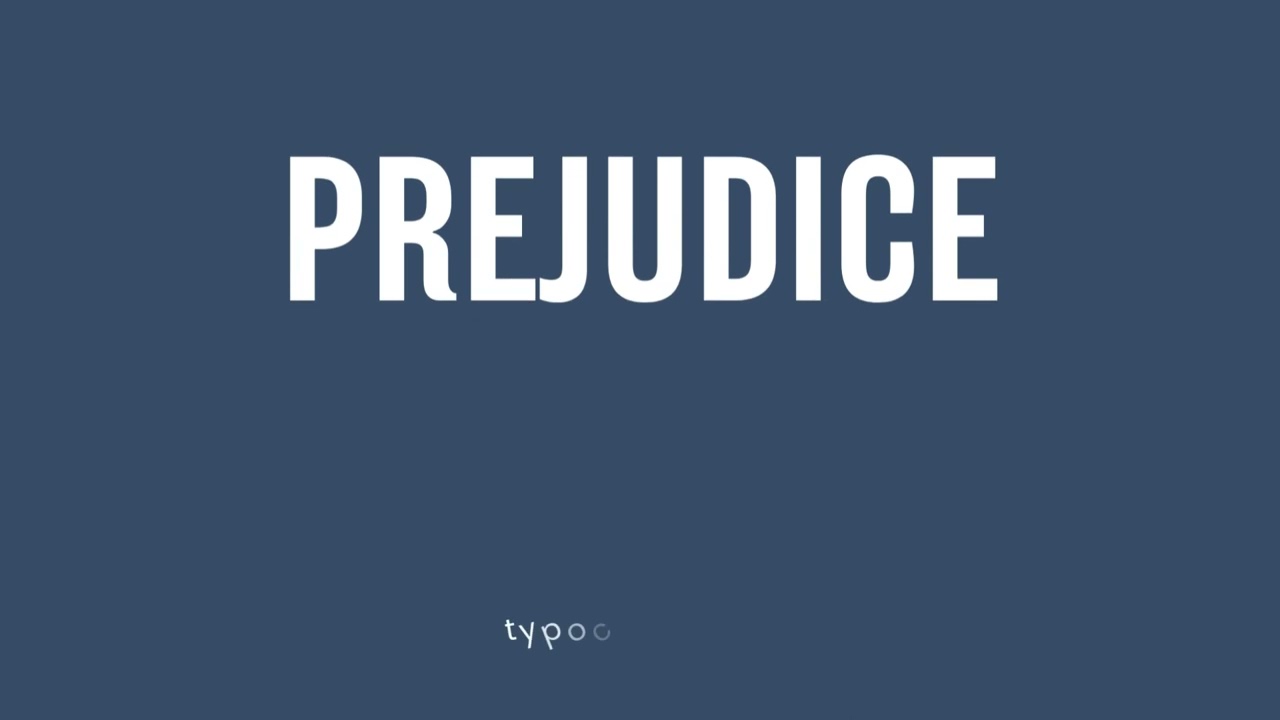 How to pronounce PREJUDICE