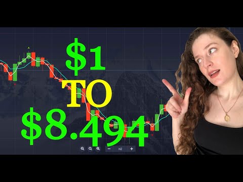 $1 to $8.494 | Binary Options Trading Strategy