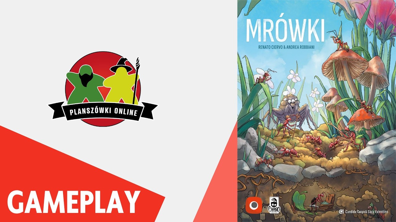 Mrówki - gameplay, zasady, recenzja