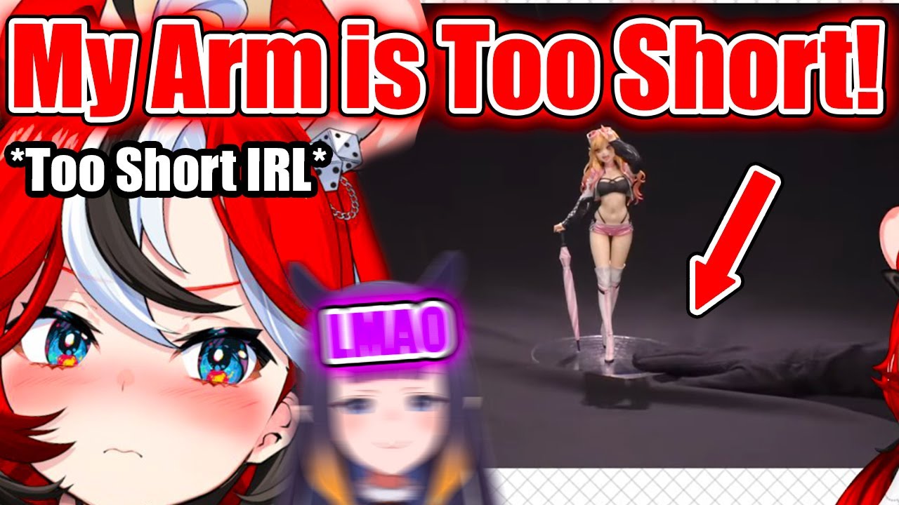 Bae Tells Ina To Hide The Camera Because Her Arm Can't Reach The Figure【Hololive EN】