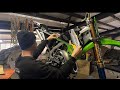 Kx 125 dream build factory pro circuit vlog ep2