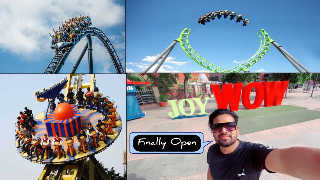 Wow Amusement Park Noida || World Of Wonder Noida || 4K View