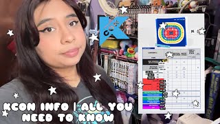 KCON LA 2025 | ALL YOU NEED TO KNOW | TICKET INFORMATION ✨