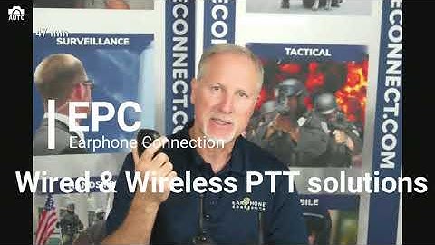 Air Pro Wireless Motorola APX BLE Combo Kit Pairing Video