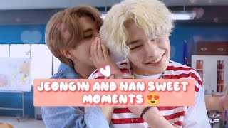 Stray kids Han and Jeongin Sweet Moments Pt.1😇🖤