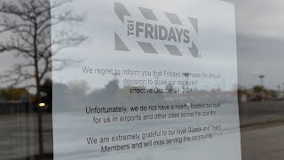 TGI Fridays closes location on Niagara Falls Boulevard in Amherst
