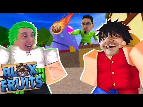 BLOX FRUITS: GABS E MRGUINAS SE JUNTAM AO BANDO DOS GURI! (One