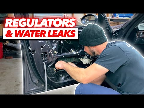 How To Fix BMW Window Regulators & Wet Carpets! E90