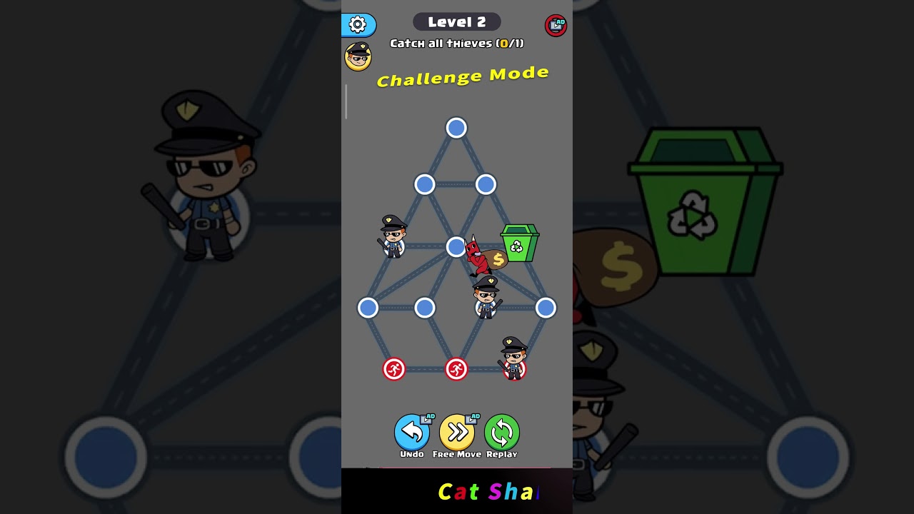 Catch The Thief: Super Police Challenge Level 2 / 捉賊記：超級警察