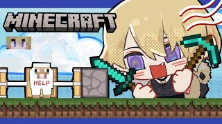 【MINECRAFT】SENDING NINA KOSAKA OFF IN AN AIRPLANE【NIJISANJI EN | Luca Kaneshiro】