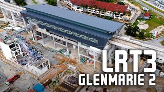 Stesen LRT3 Glenmarie 2 (Station SA07), Petaling Jaya - LRT3 Shah Alam Line Progress Update