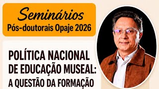 Celebrity POLÍTICA NACIONAL DE EDUCAÇÃO MUSEAL: A QUESTÃO DA FORMAÇÃO DE EDUCADORES Profile