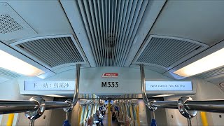 西鐵綫 SP1900 D333/D334 及 D323/D324 分別於烏溪沙二及一台清客後回廠