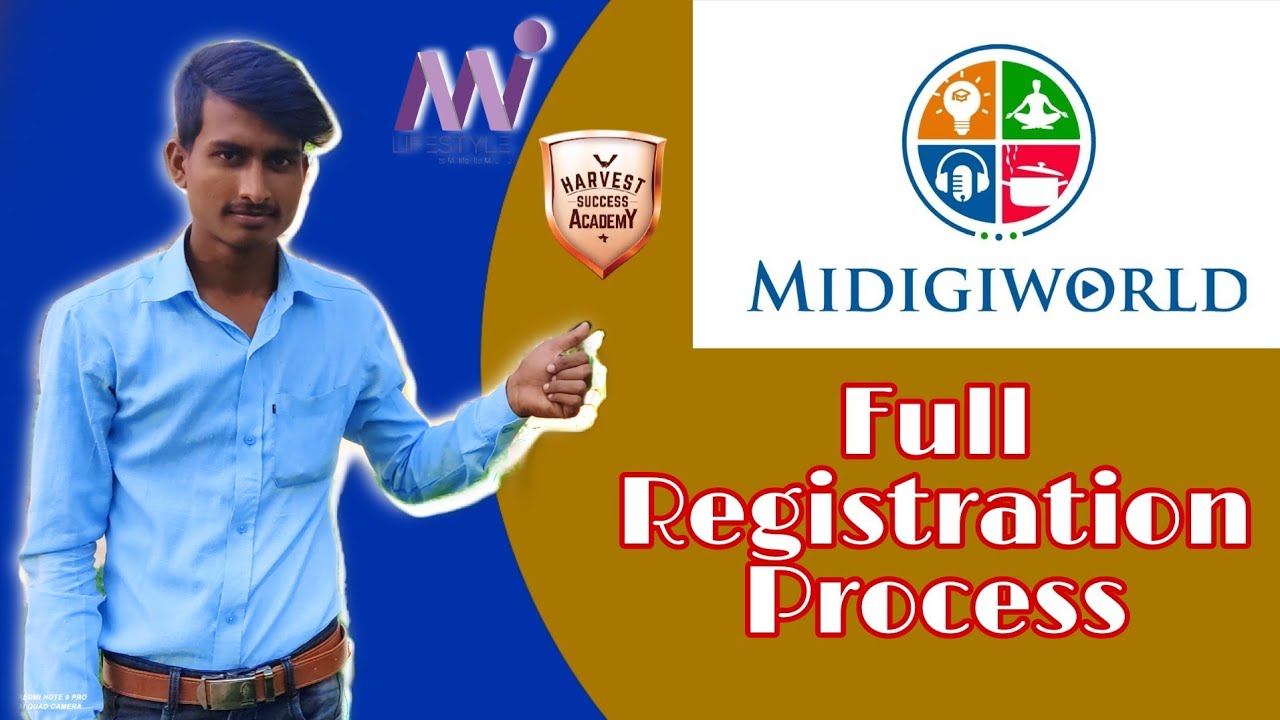 MIDIGIWORLD How To Mi Digi World App Full Registration Prosess