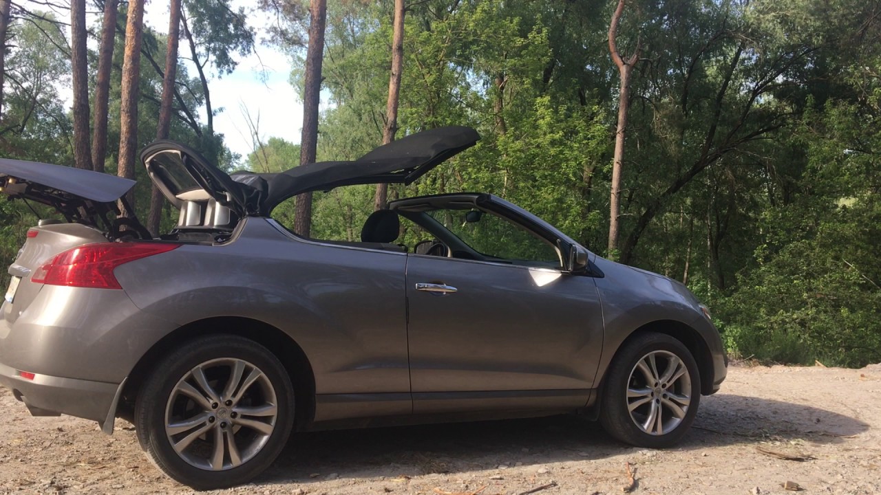 Nissan murano crosscabriolet roof
