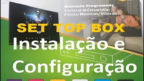 Como configurar conversor digital Set Top Box?