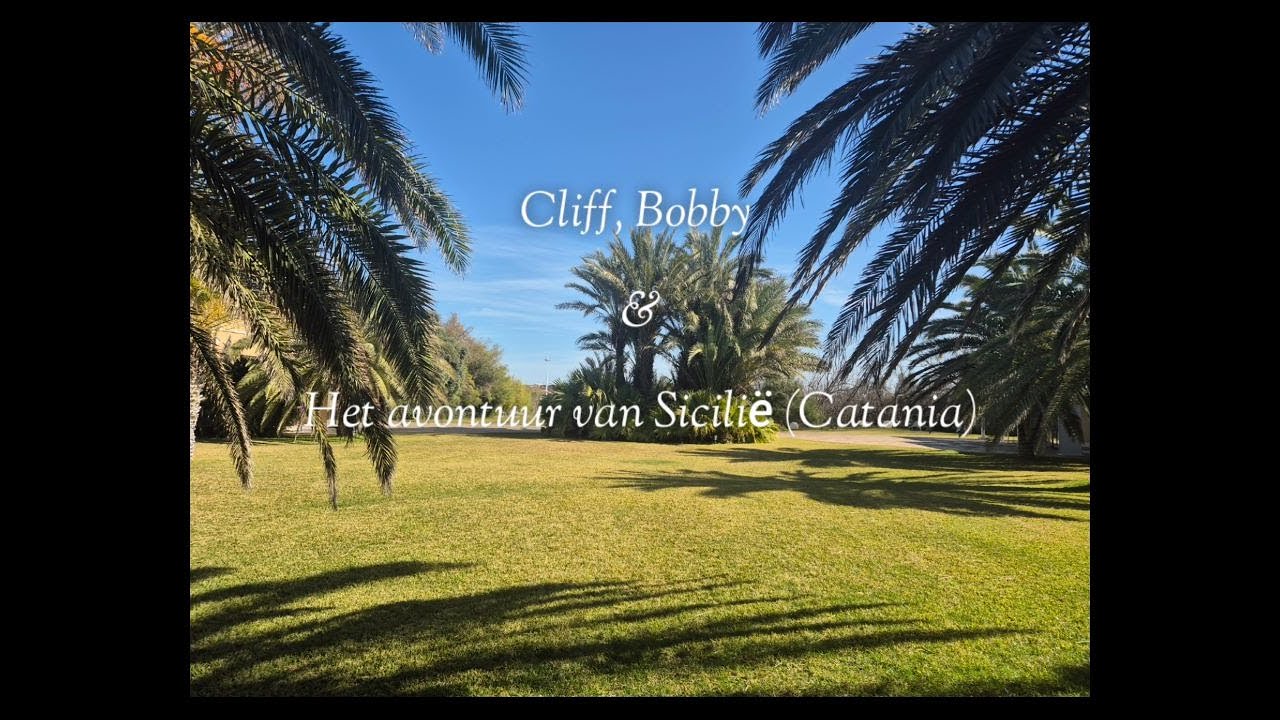 Italië avontuur 1 vlog 5 Sicilië, Catania en de roadshow trailer!