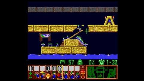 Super Chronquest Lemmings Taxing Levels 26 Part 2, 27, 28