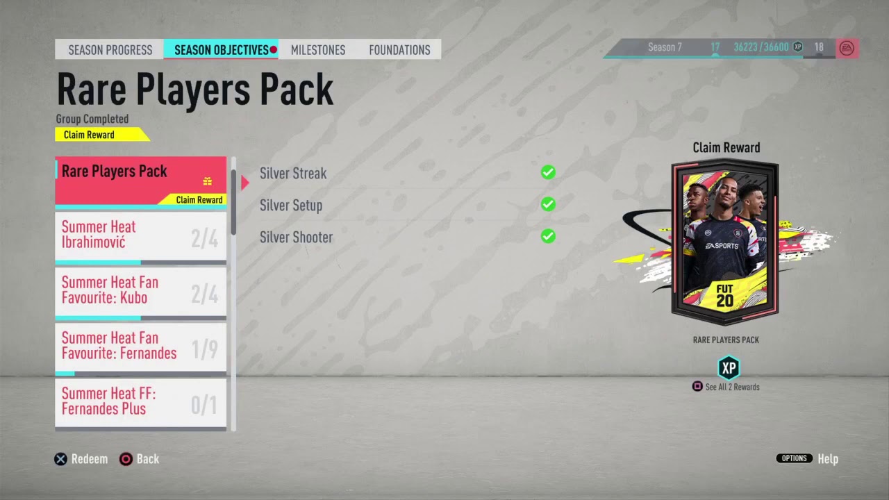 RARE PLAYERS PACK FIFA 20 YouTube