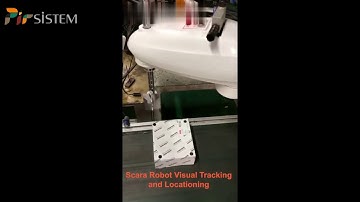02 Scara robot Visual Tracking and locationing