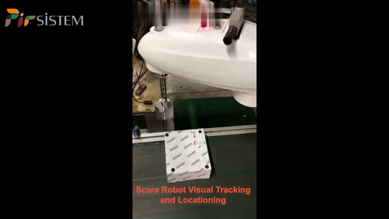 Scara With Visual 02 Scara robot Visual Tracking and locationing - YouTube