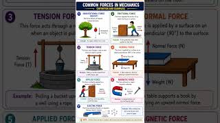Title:: Common Forces in Mechanics with Examples | Physics Basics | Types of Forces Explained